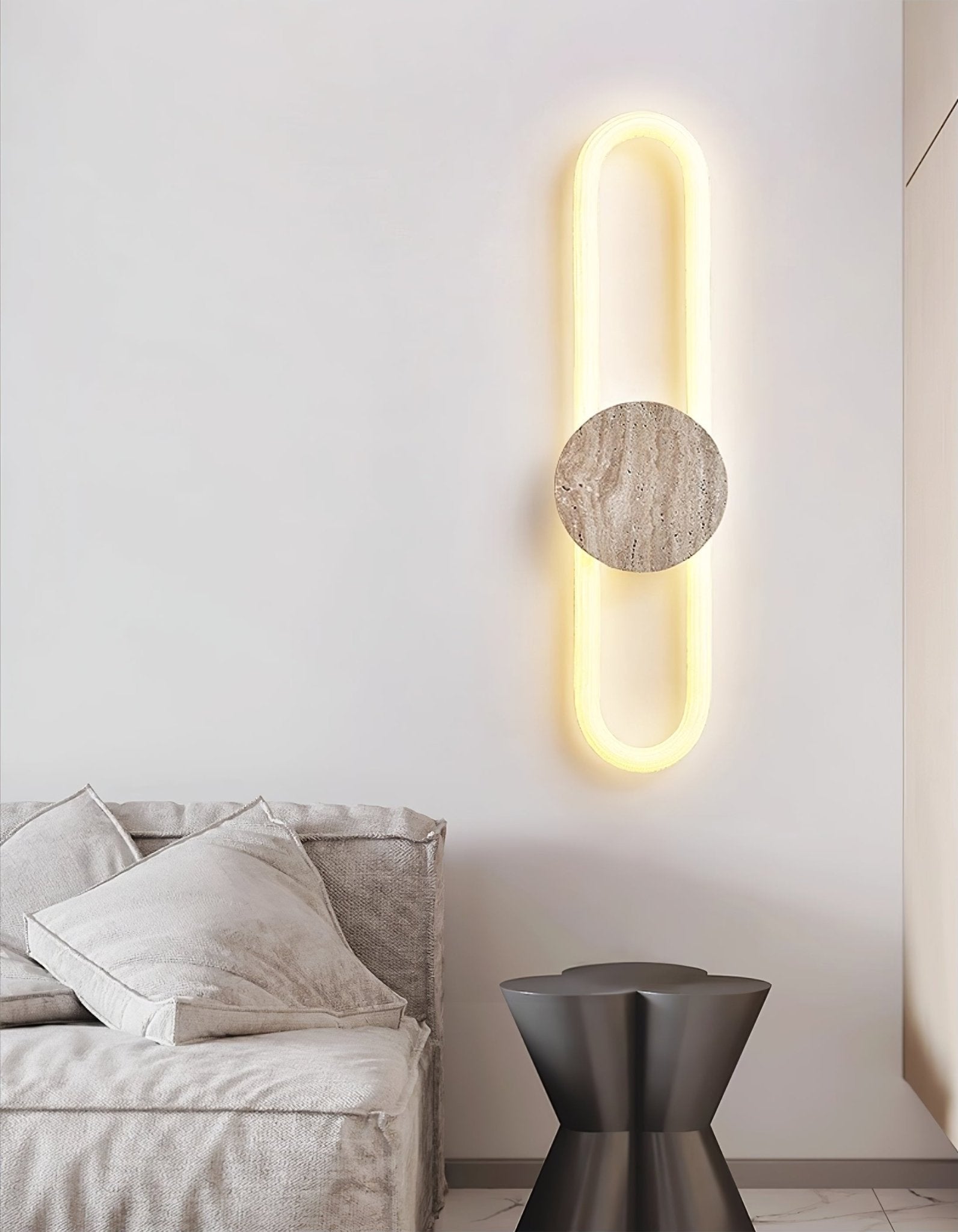 Mysolel Travertine Wall Light - Blowlighting