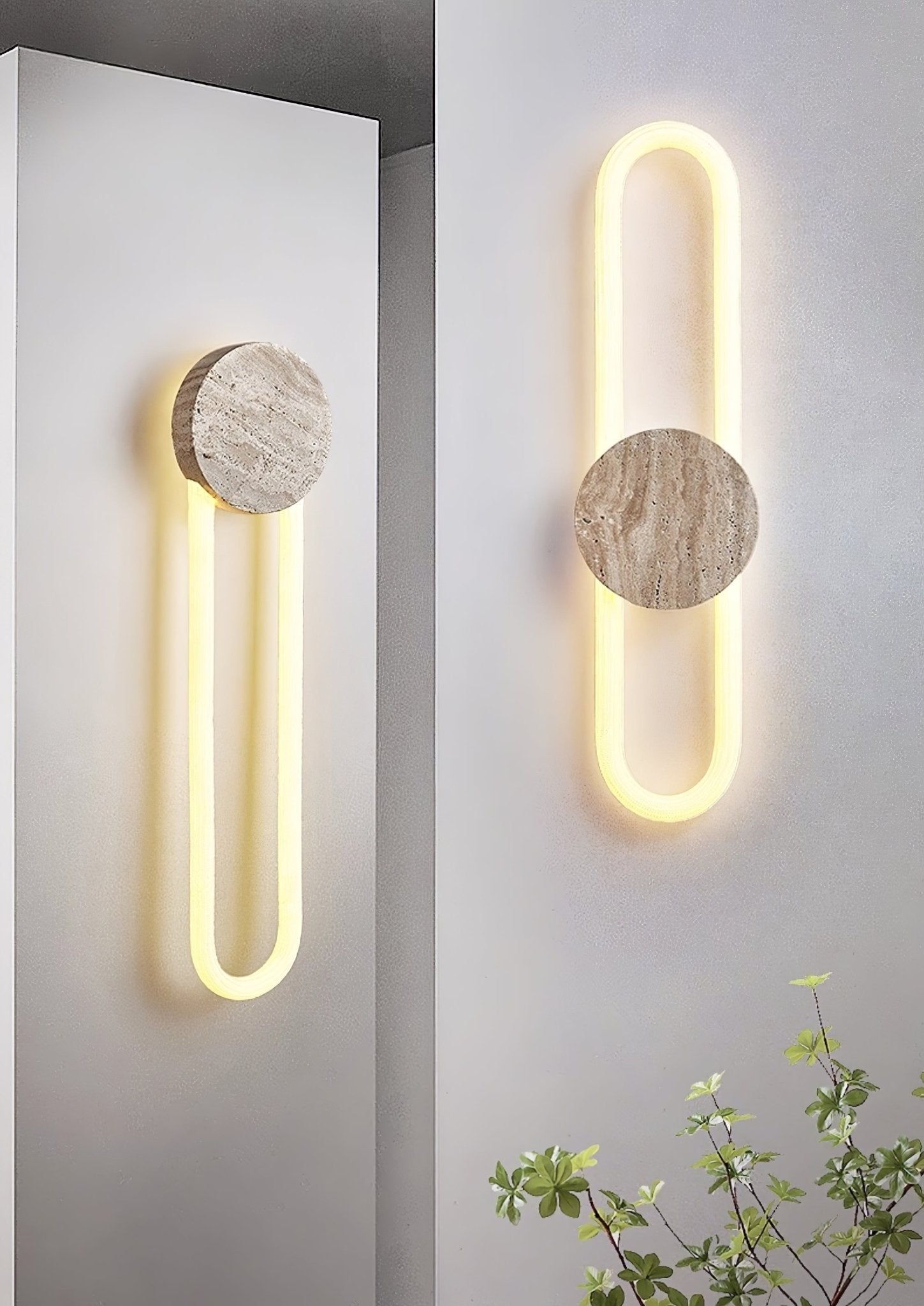 Mysolel Travertine Wall Light - Blowlighting