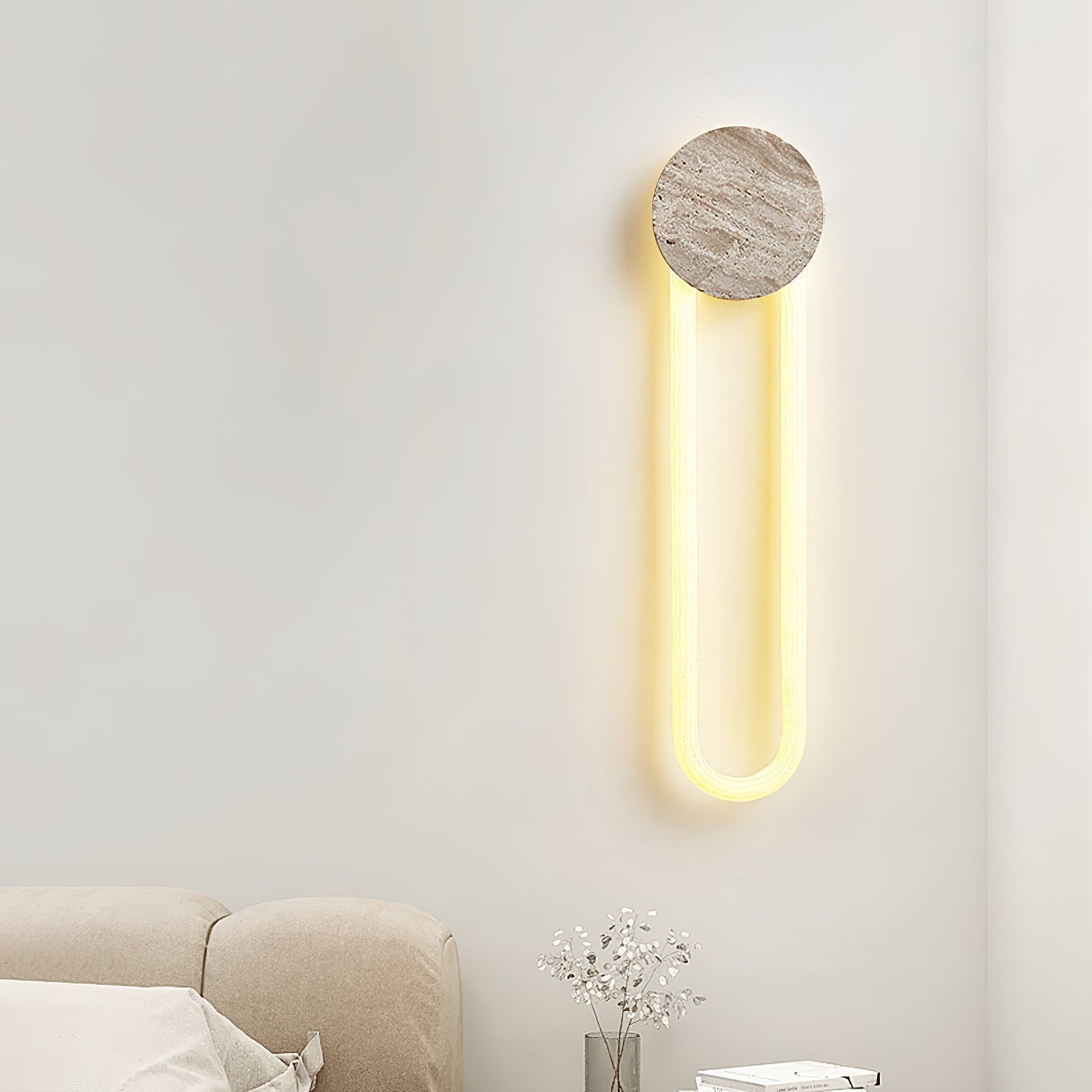 Mysolel Travertine Wall Light - Blowlighting