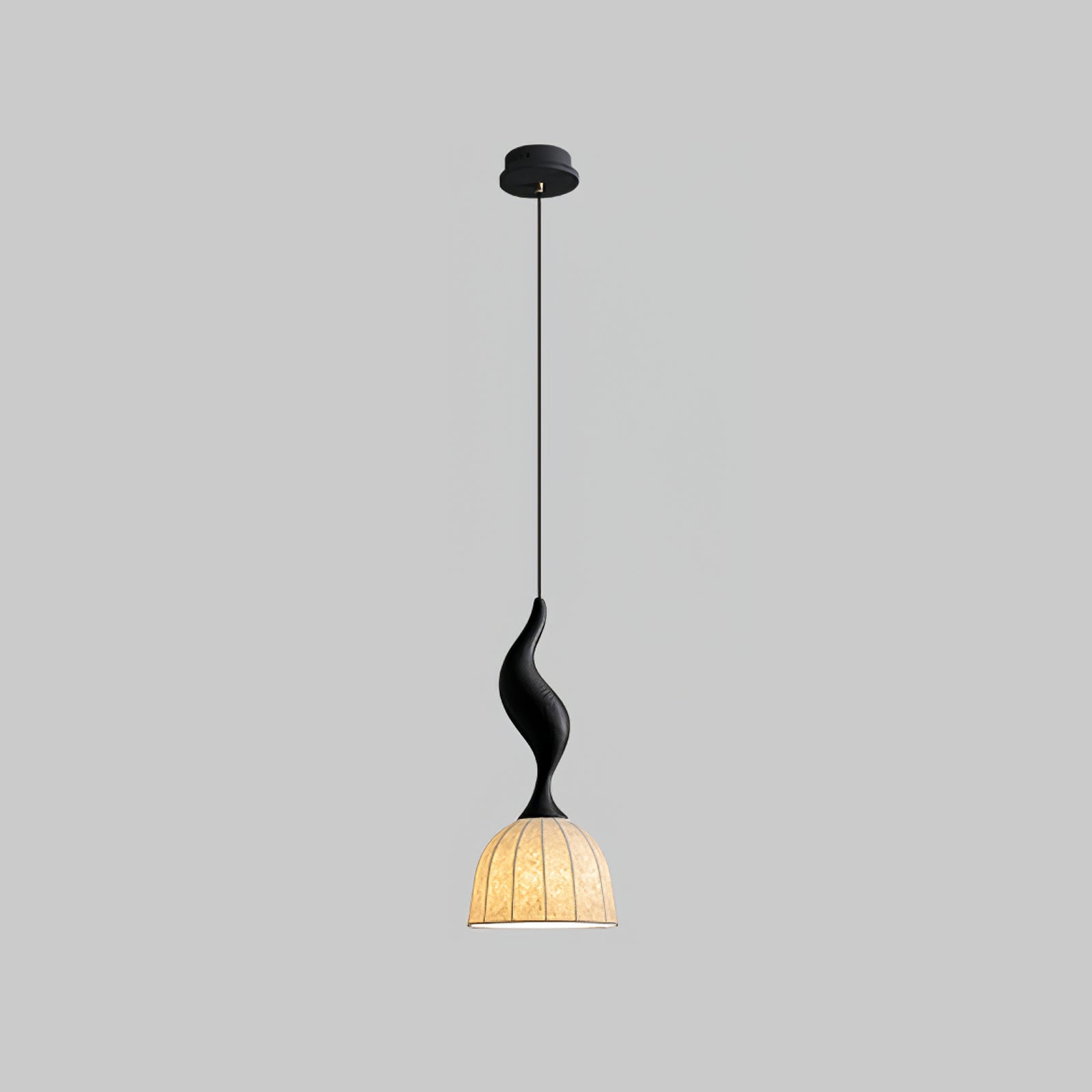 Colire Creativity Twisted Metal Wood Pendant Light - Blowlighting
