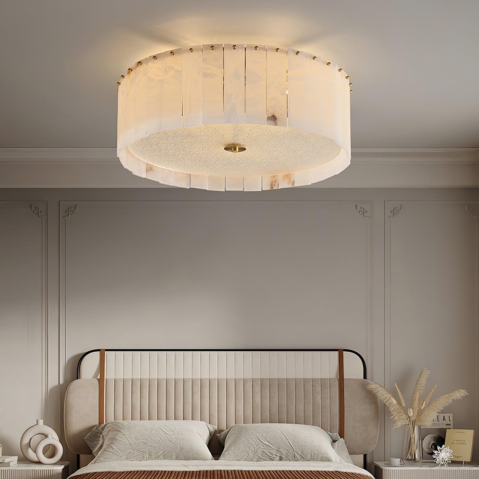 Valora Alabaster Ceiling Light - Blowlighting