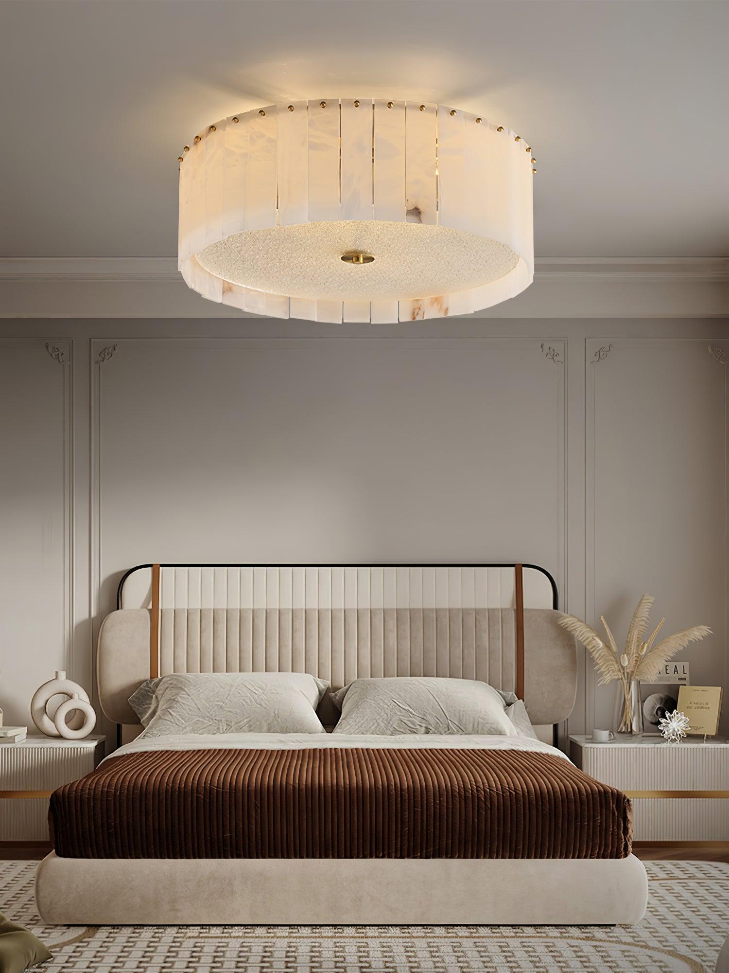 Valora Alabaster Ceiling Light - Blowlighting