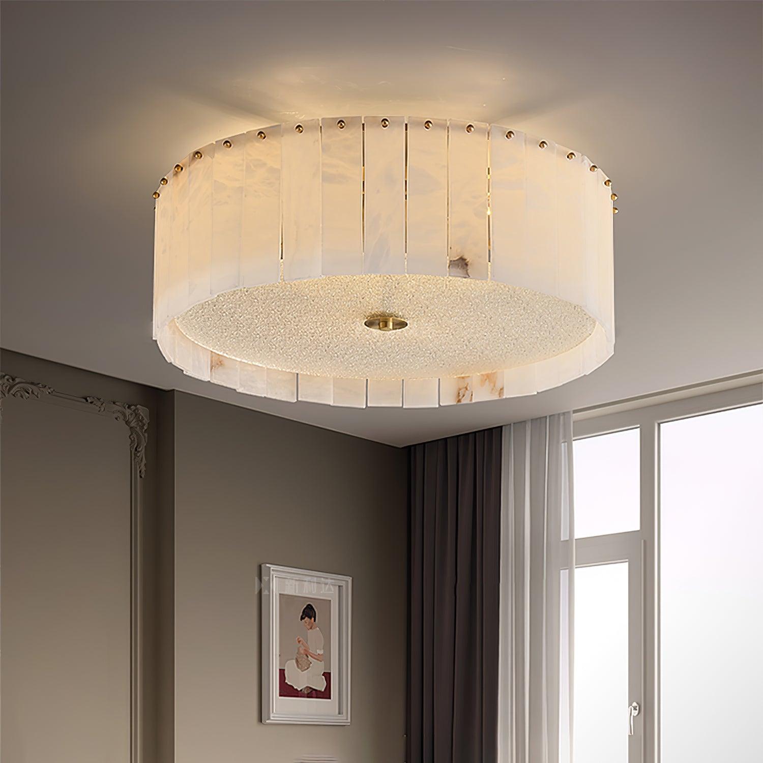 Valora Alabaster Ceiling Light - Blowlighting