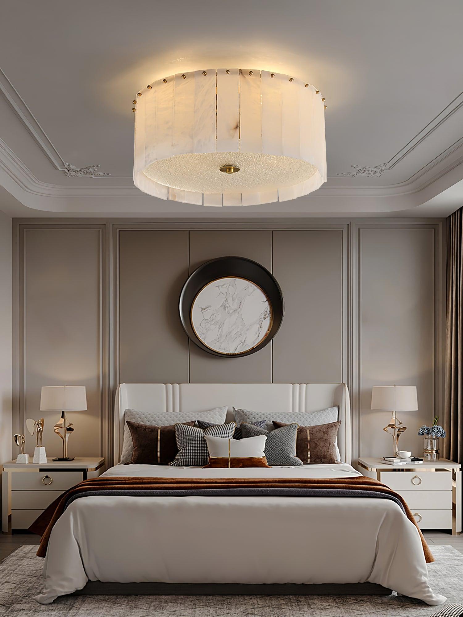 Valora Alabaster Ceiling Light - Blowlighting