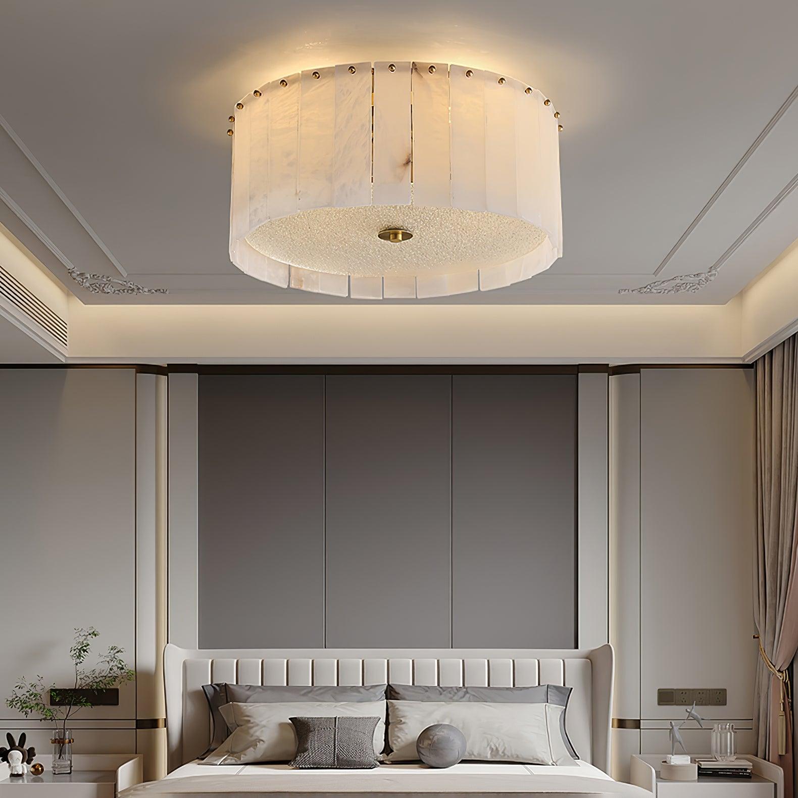 Valora Alabaster Ceiling Light - Blowlighting