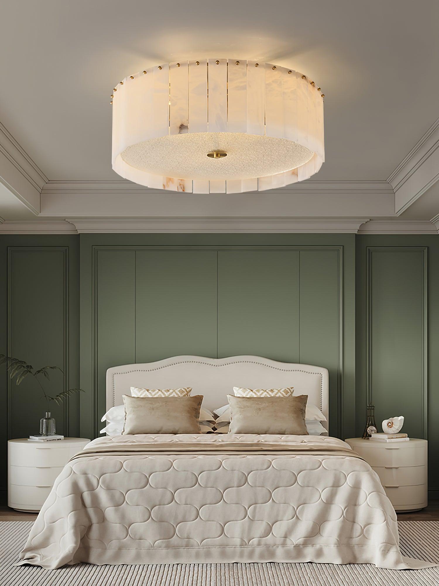 Valora Alabaster Ceiling Light - Blowlighting