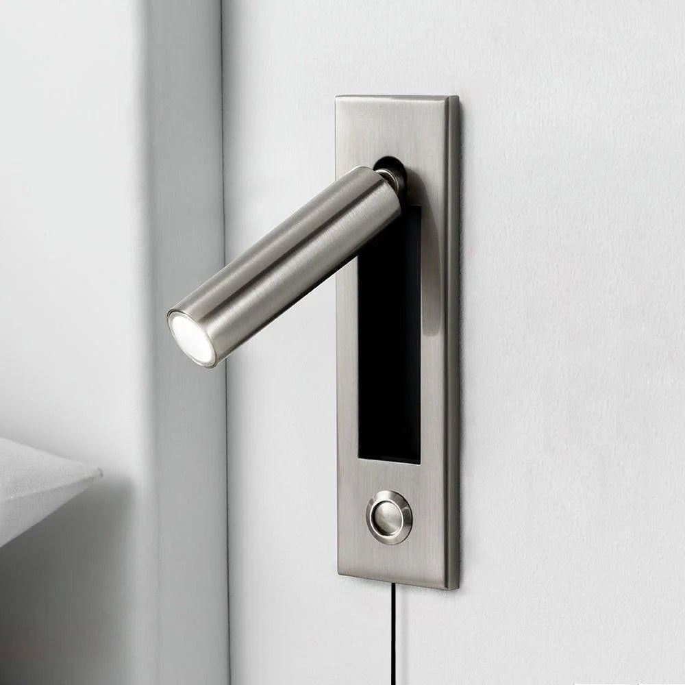 Embedded Bedside Plug-in Sconce - Blowlighting