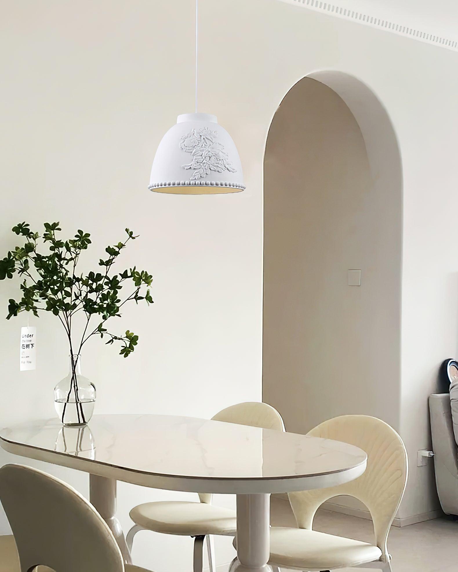 Embossed Flora Pendant Lamp - Blowlighting