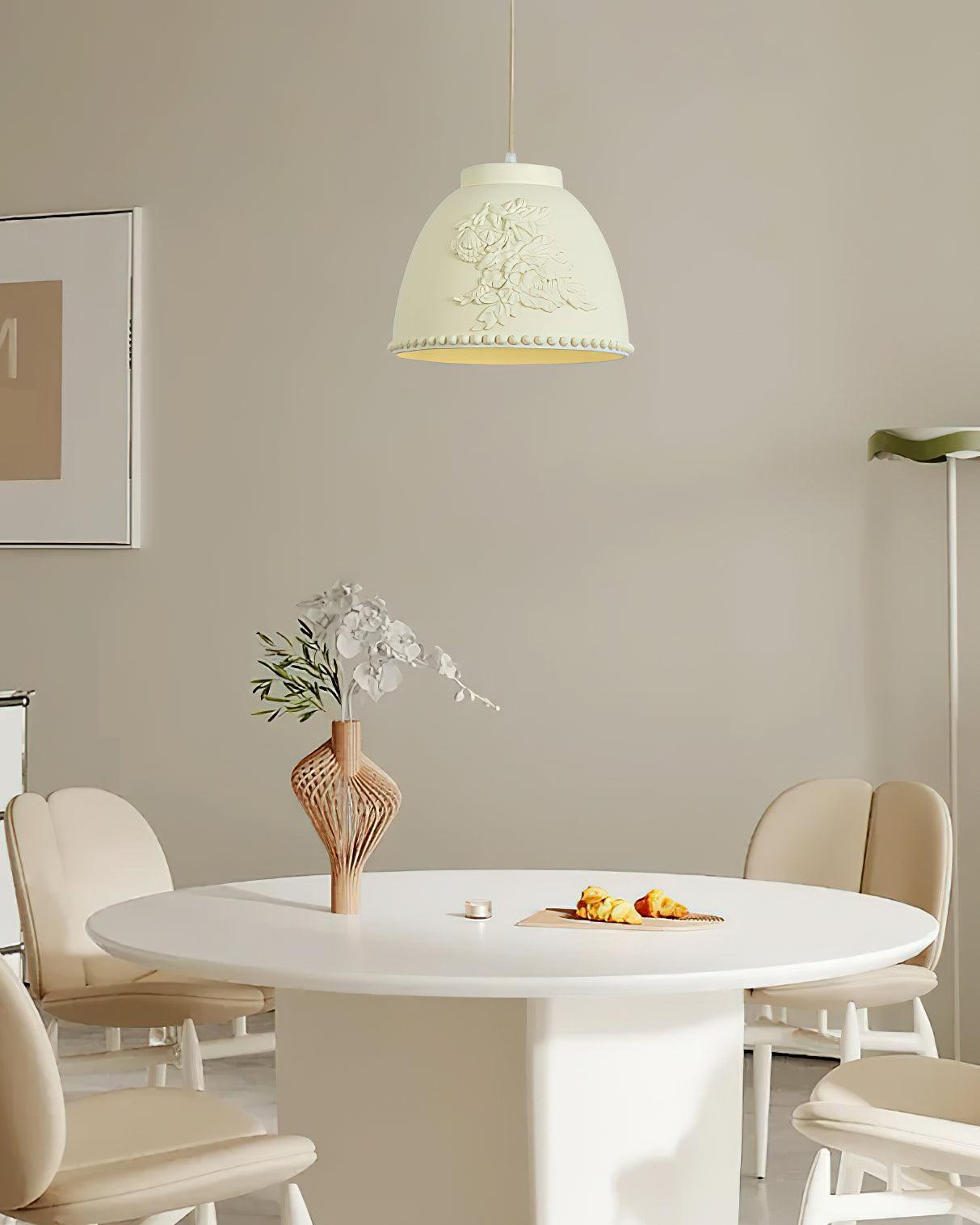 Embossed Flora Pendant Lamp - Blowlighting