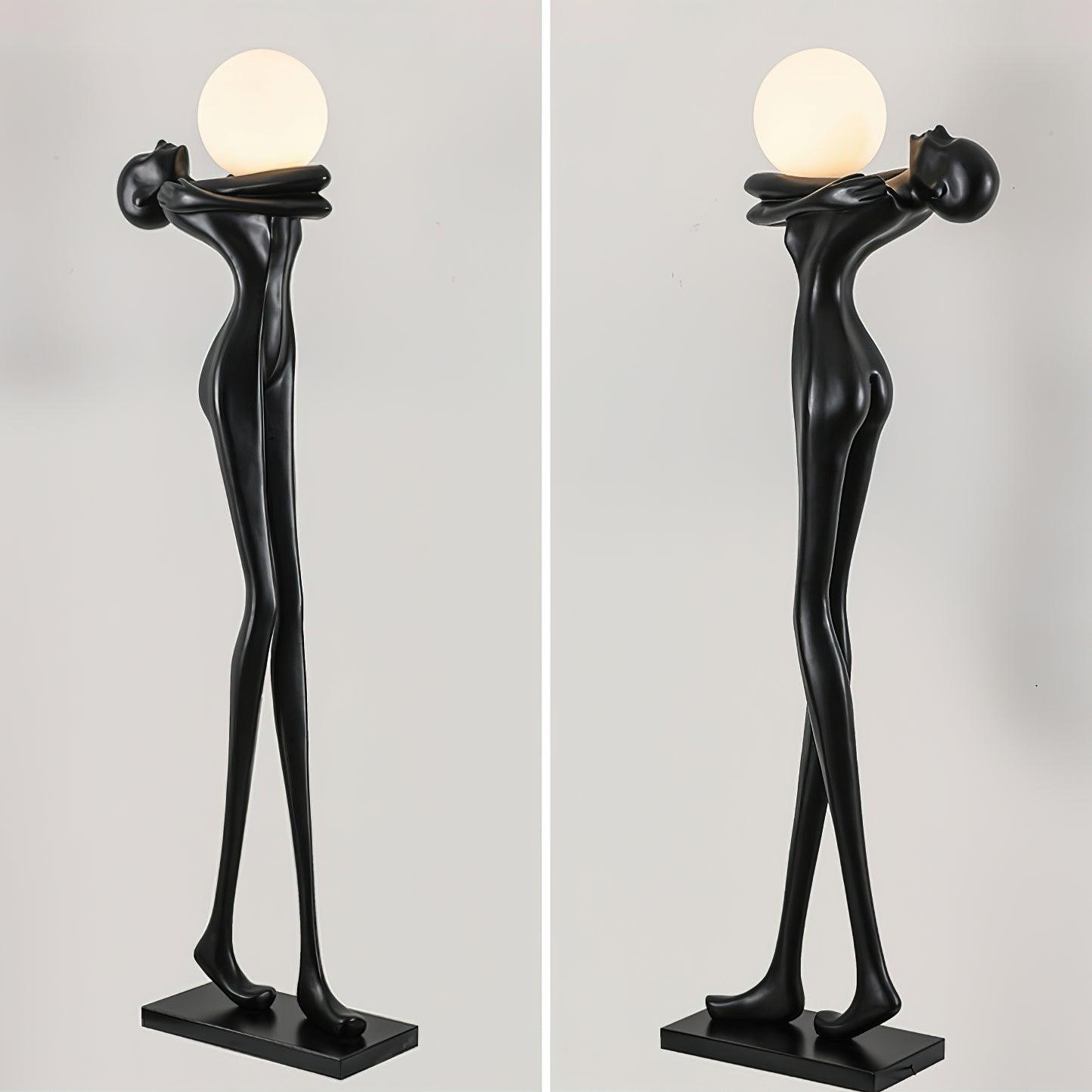 Ersolion Sculptural Fiberglass Floor Lamp - Blowlighting
