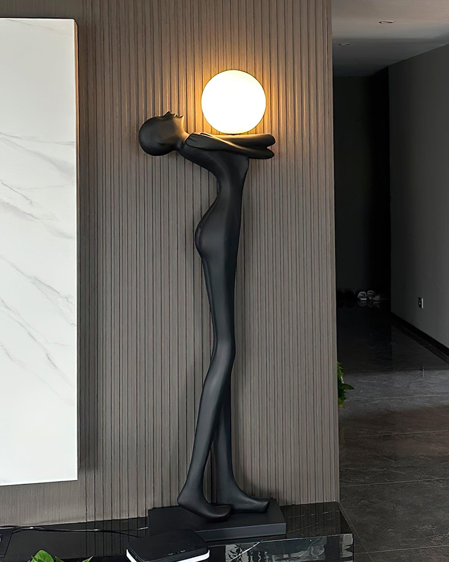 Ersolion Sculptural Fiberglass Floor Lamp - Blowlighting