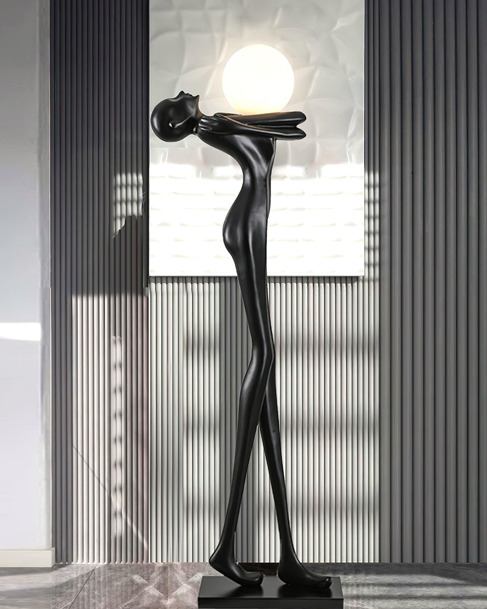 Ersolion Sculptural Fiberglass Floor Lamp - Blowlighting