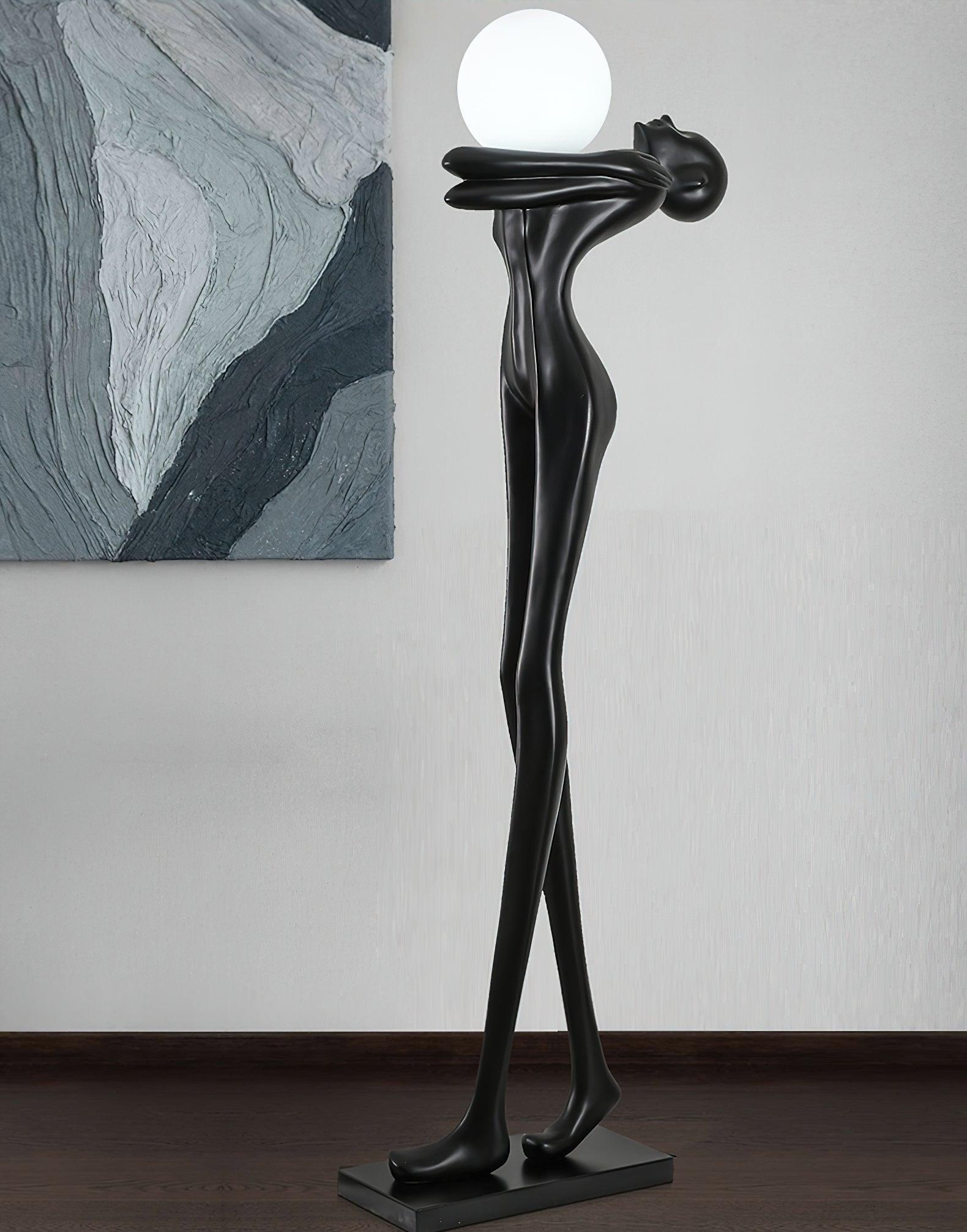 Ersolion Sculptural Fiberglass Floor Lamp - Blowlighting