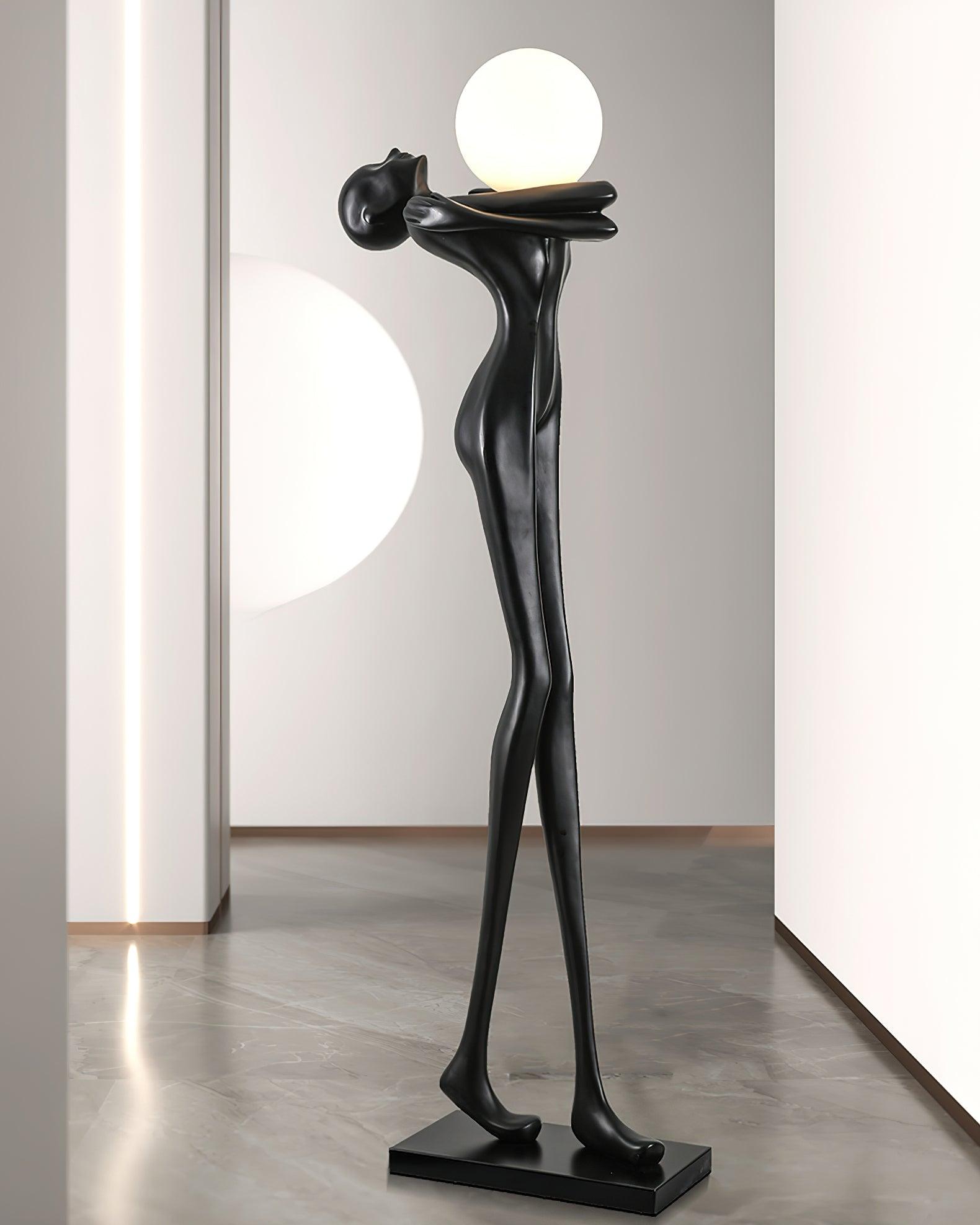 Ersolion Sculptural Fiberglass Floor Lamp - Blowlighting