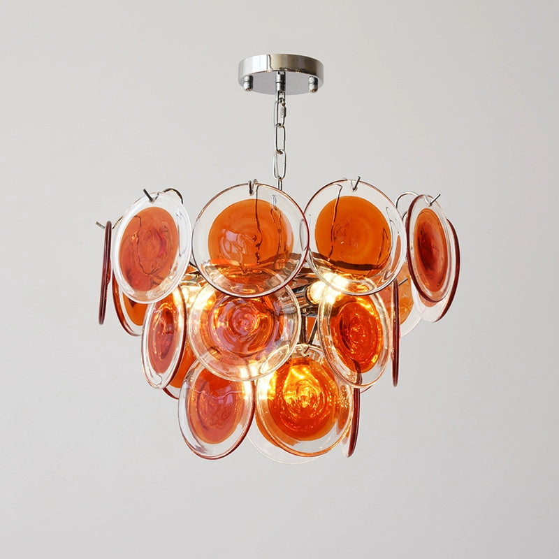 Emerald Murano Glass Chandelier