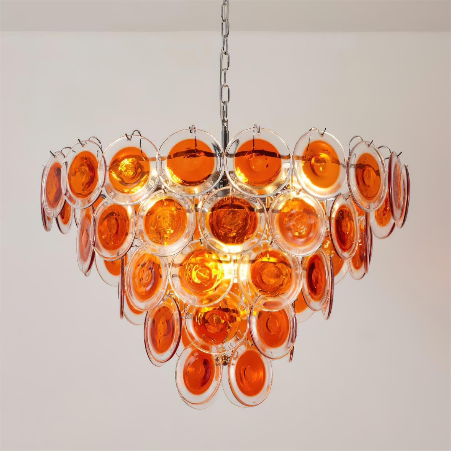 Emerald Murano Glass Chandelier
