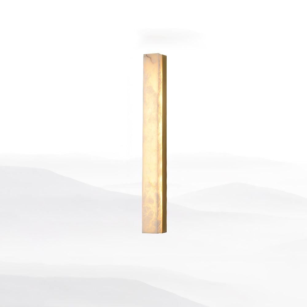 Luste Minimalist Alabaster Wall Lamp Rectangular - Blowlighting