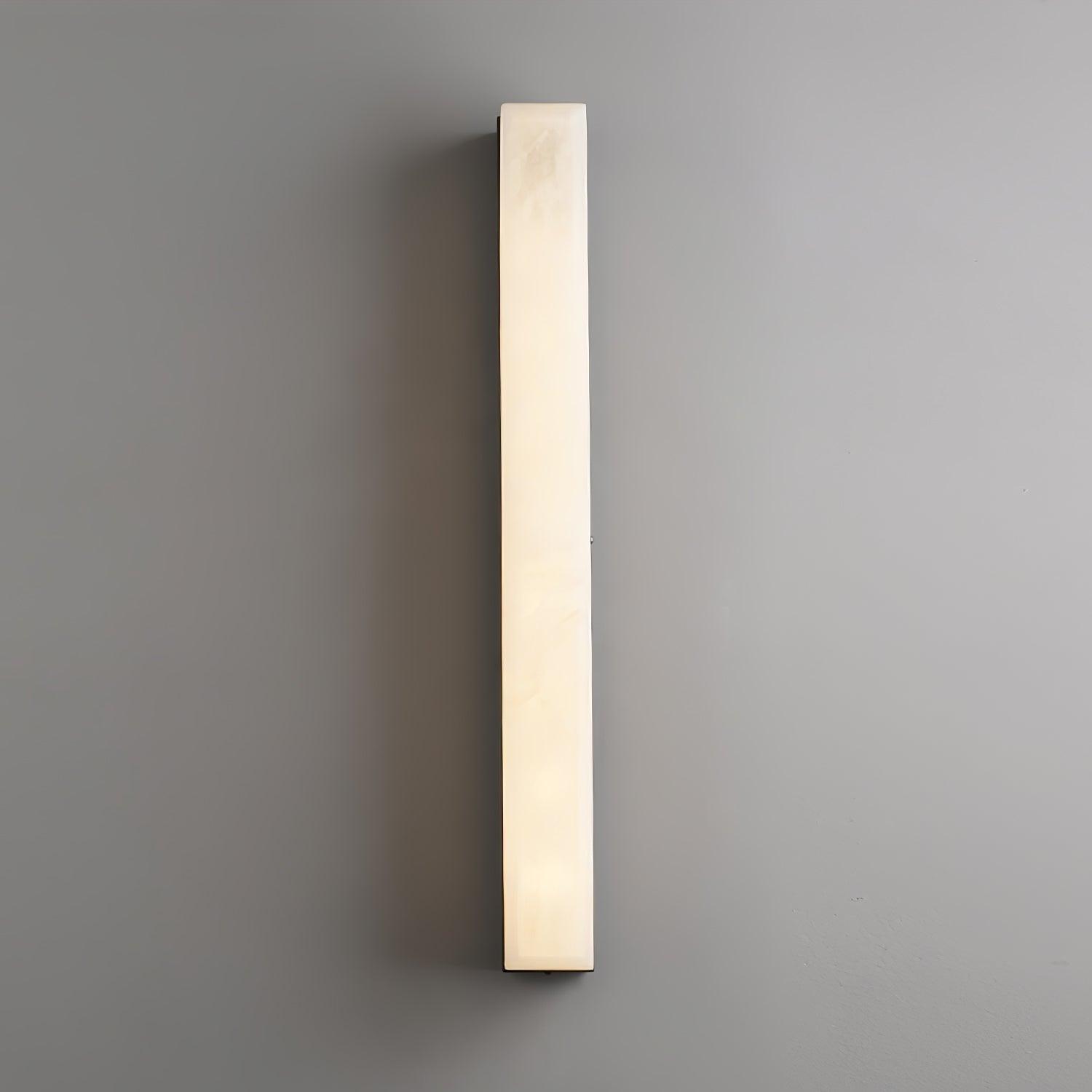 Luste Minimalist Alabaster Wall Lamp Rectangular - Blowlighting