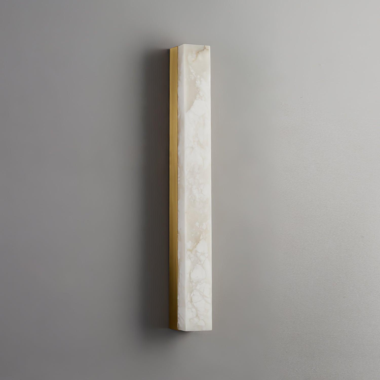 Luste Minimalist Alabaster Wall Lamp Rectangular - Blowlighting