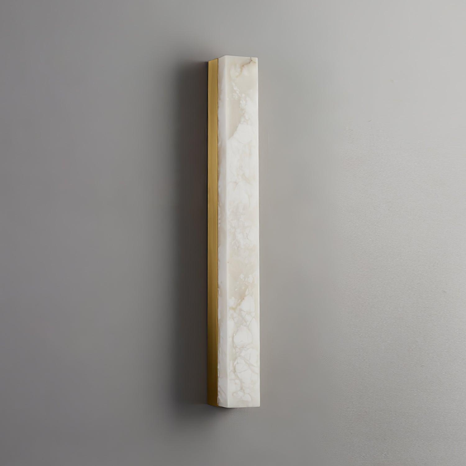 Luste Minimalist Alabaster Wall Lamp Rectangular - Blowlighting