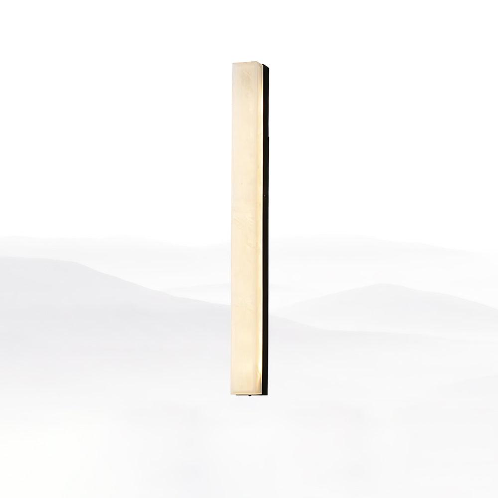 Luste Minimalist Alabaster Wall Lamp Rectangular - Blowlighting