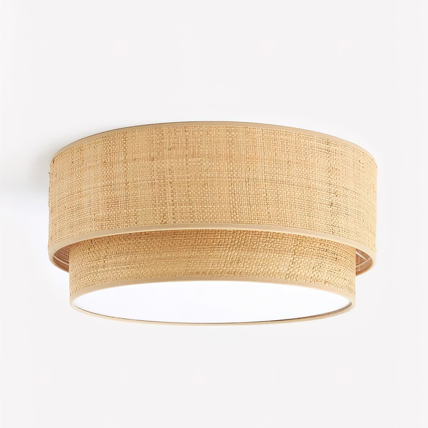 Emiko Wabi-Sabi Raffia Ceiling Light