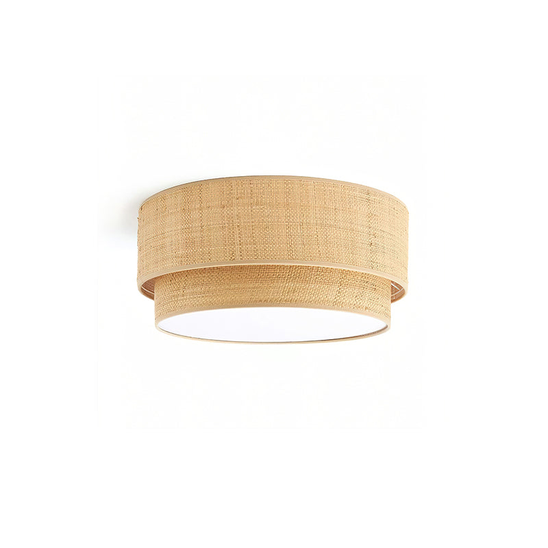 Emiko Wabi-Sabi Raffia Ceiling Light
