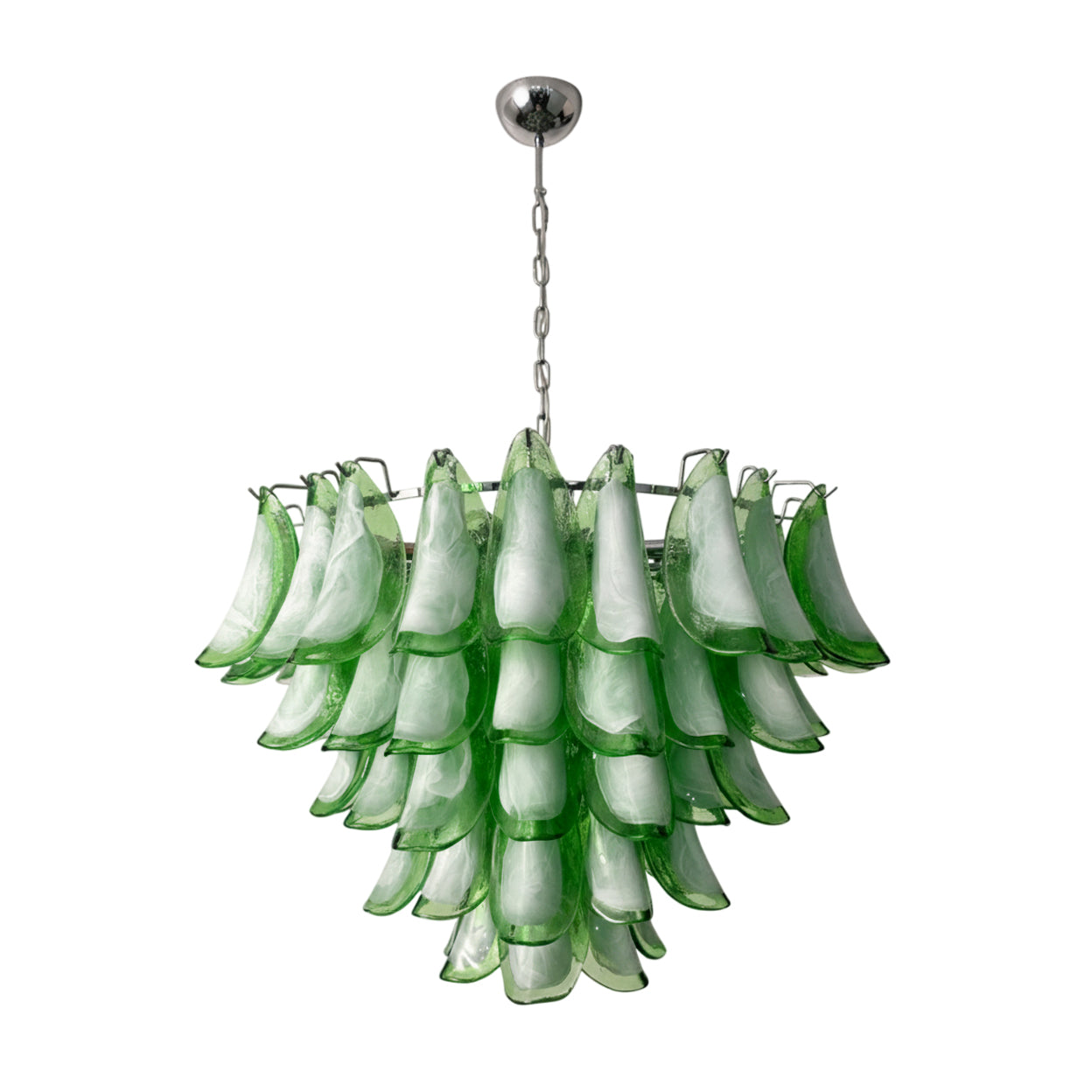 Emily Petal Modern Glass Chandelier