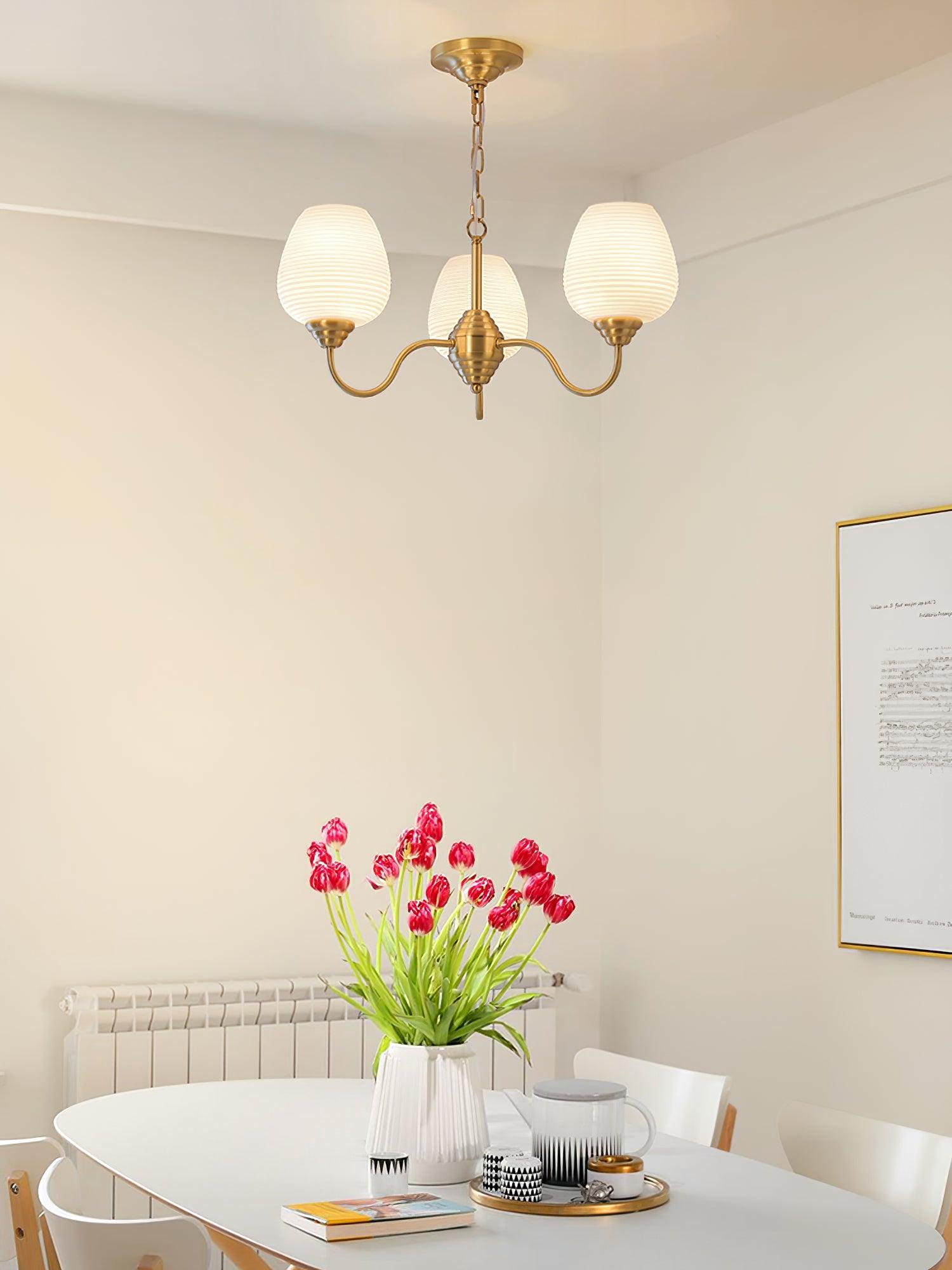 Endon Alton Chandelier - Blowlighting
