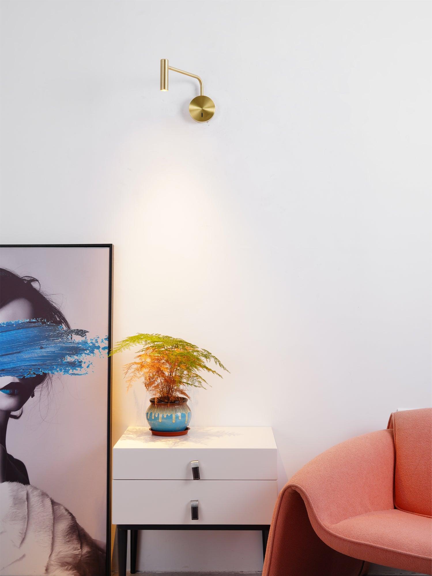 Minimalist Disc LED Wall Sconce - Blowlighting