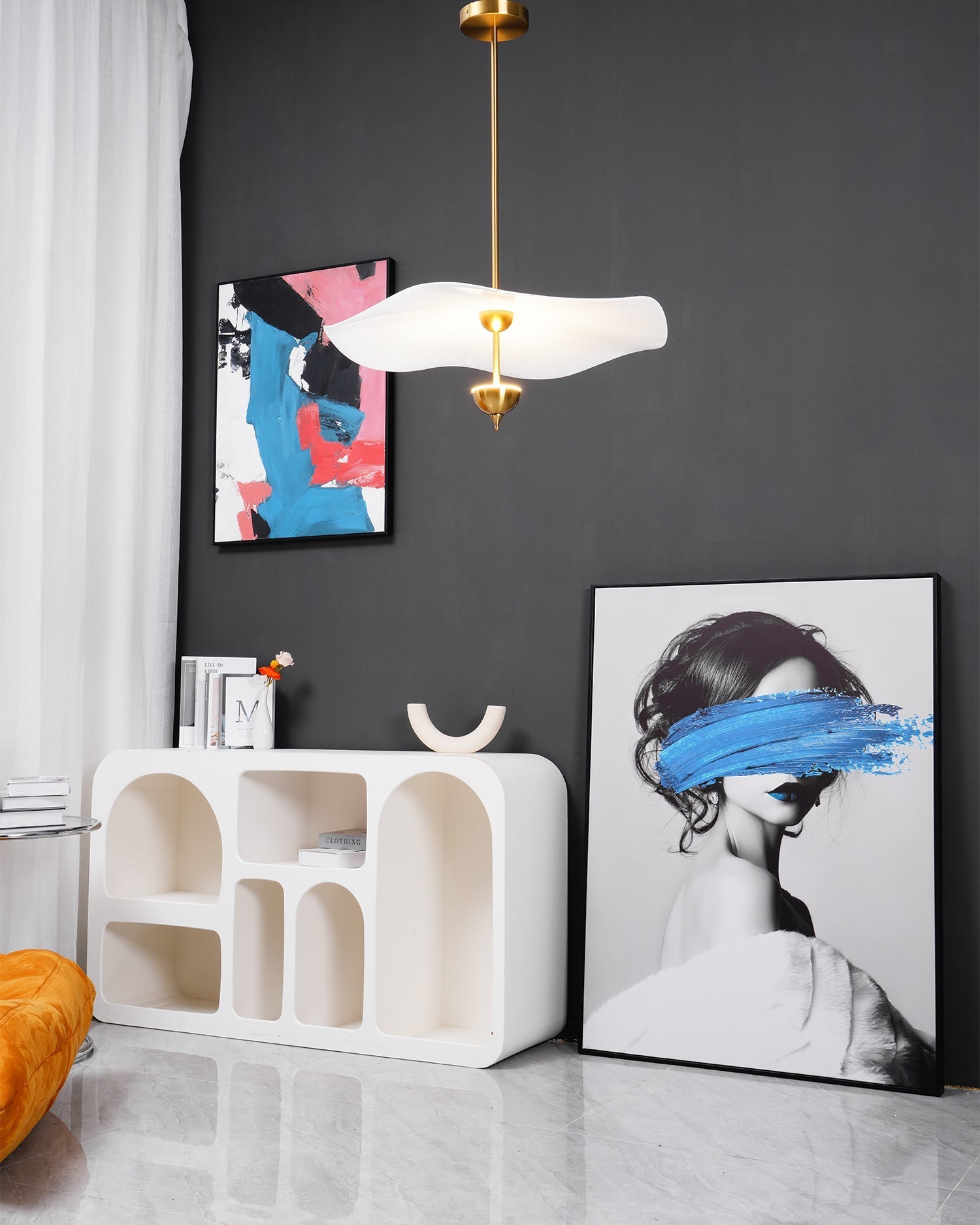 Envolee Double Biscuit Pendant Light - Blowlighting