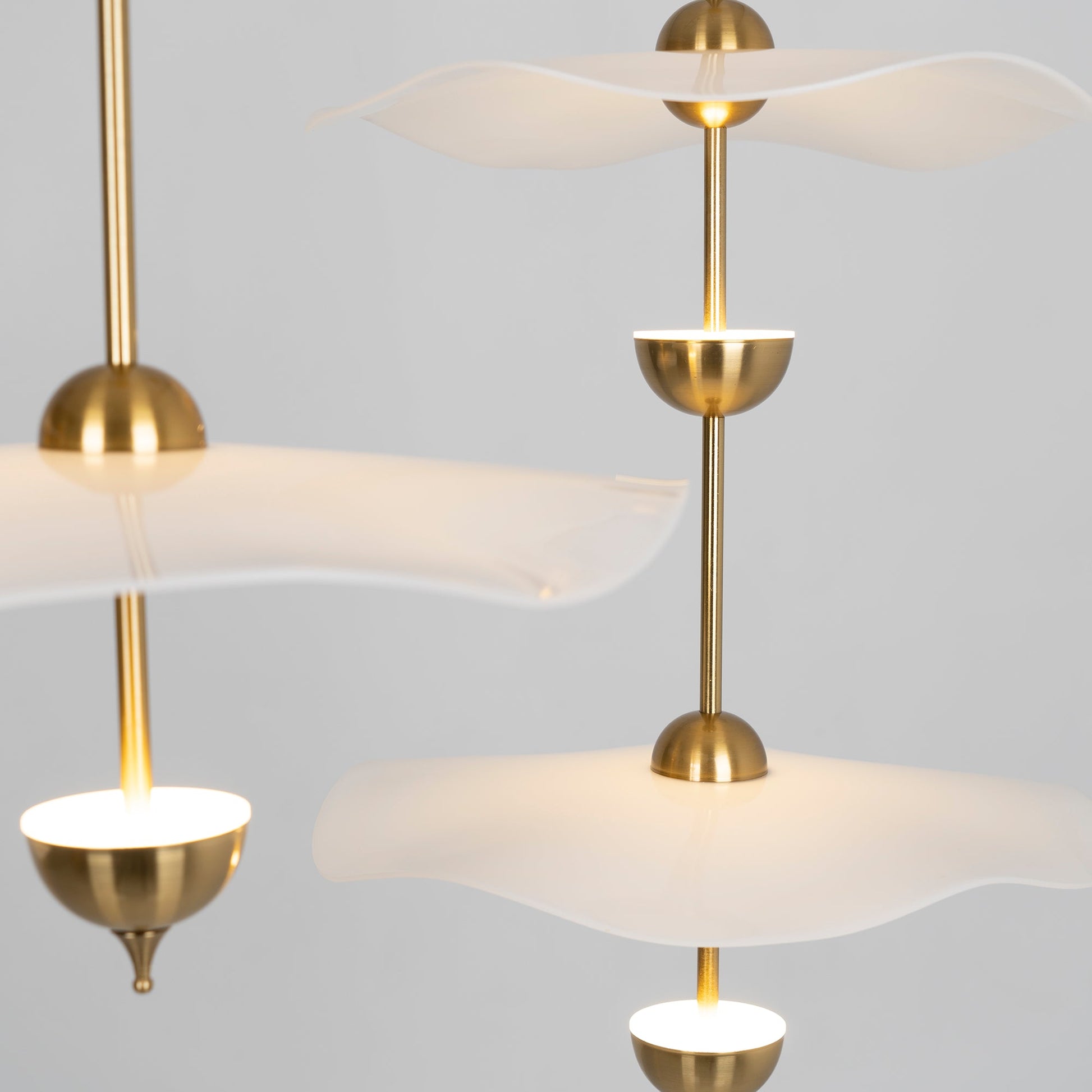 Envolee Double Biscuit Pendant Light - Blowlighting