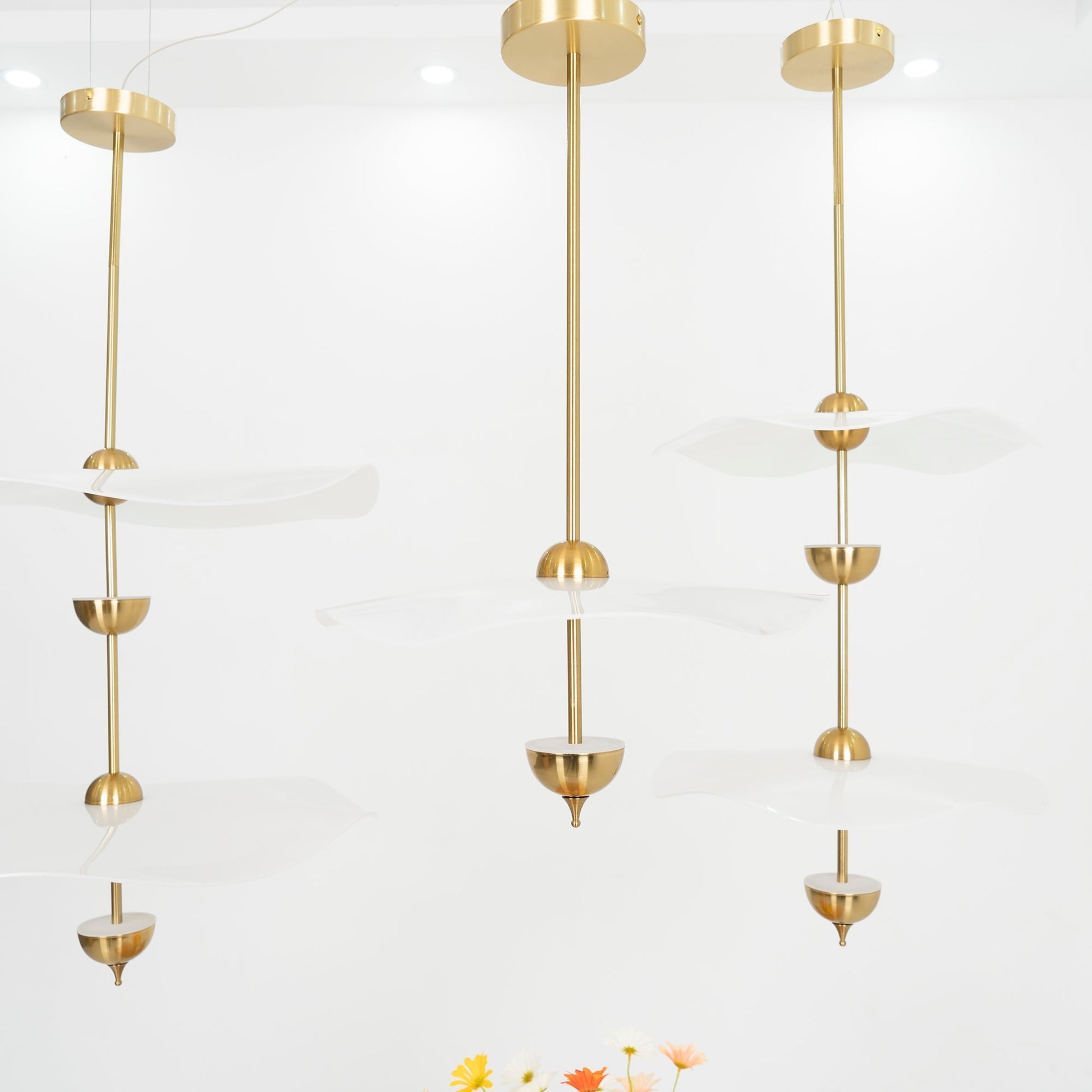 Envolee Double Biscuit Pendant Light - Blowlighting