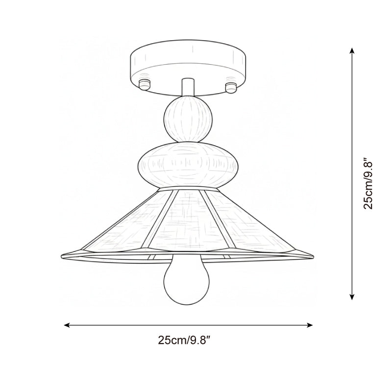 Equinox Scandinavian Metal Ceiling Light