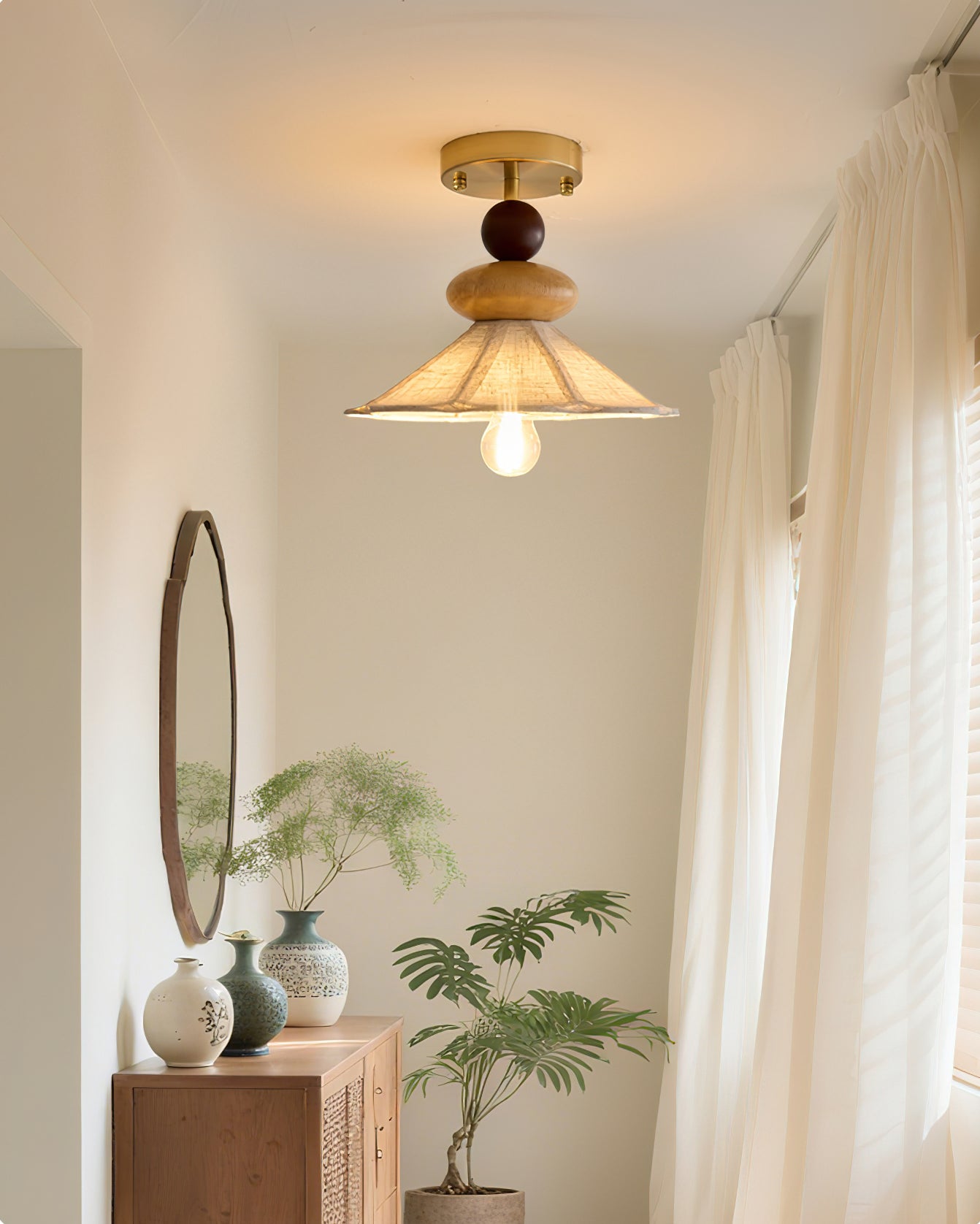 Equinox Scandinavian Metal Ceiling Light