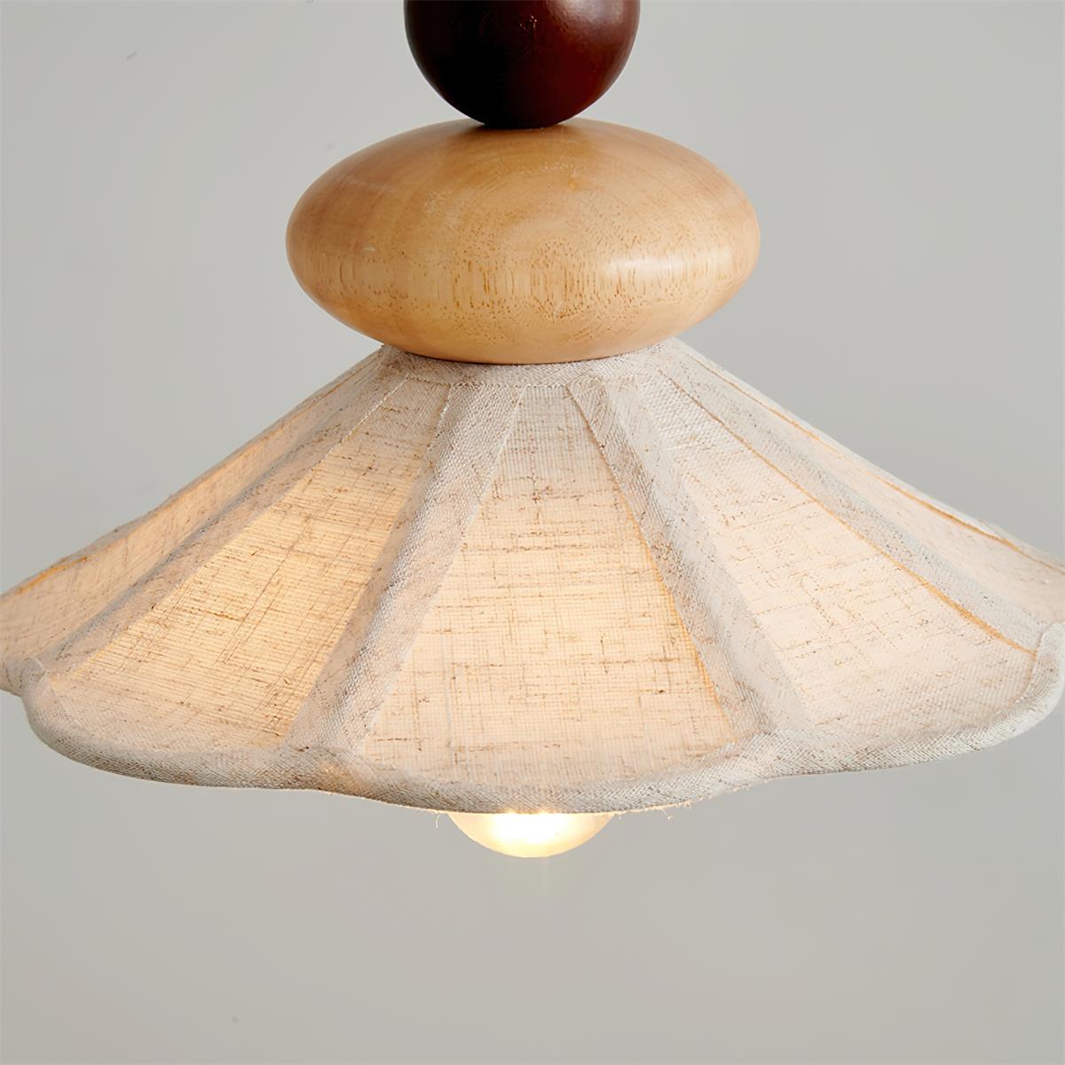 Volkan Fabric Fixed Pendant Lamp
