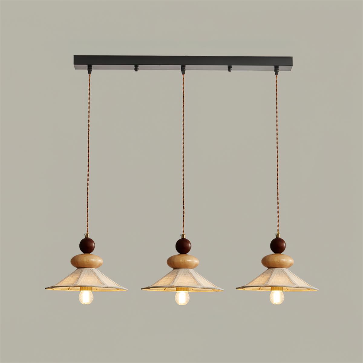 Volkan Fabric Fixed Pendant Lamp