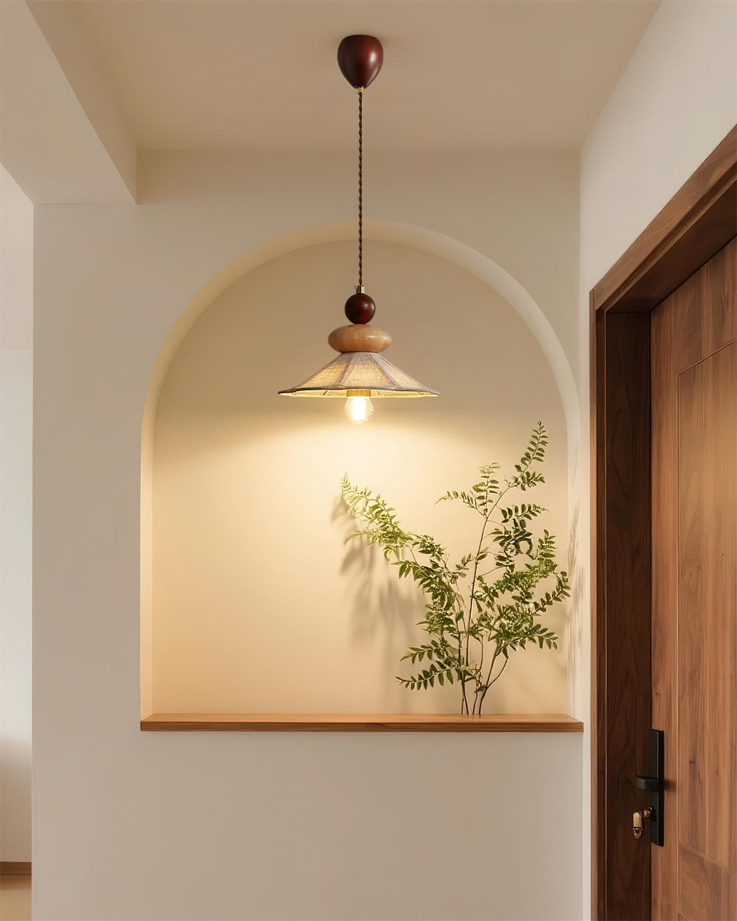 Volkan Fabric Fixed Pendant Lamp