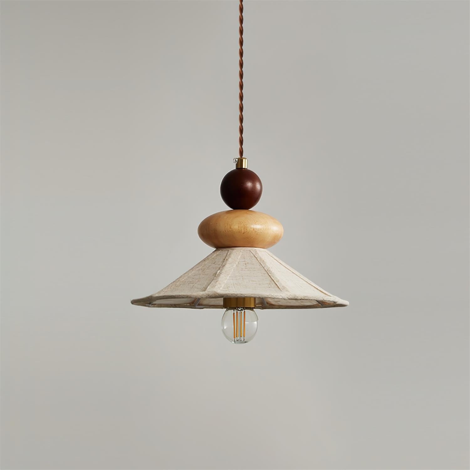 Volkan Fabric Fixed Pendant Lamp