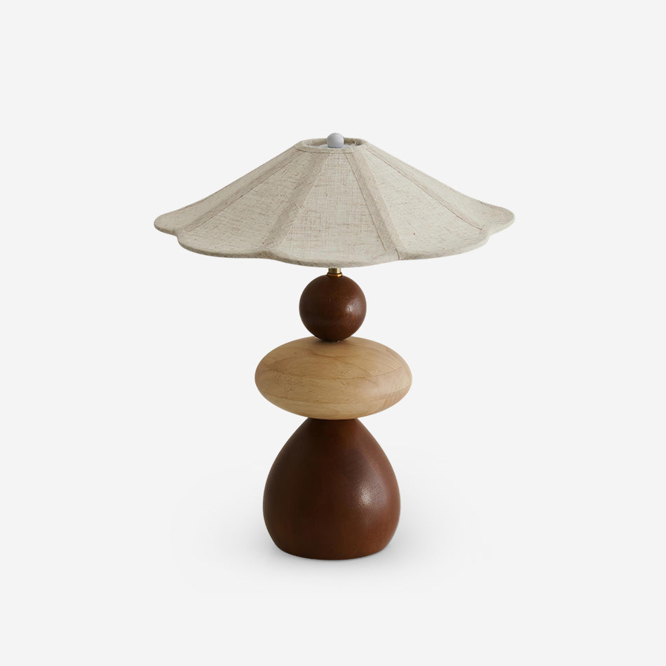 Equinox Wabi-Sabi Wood Table Light