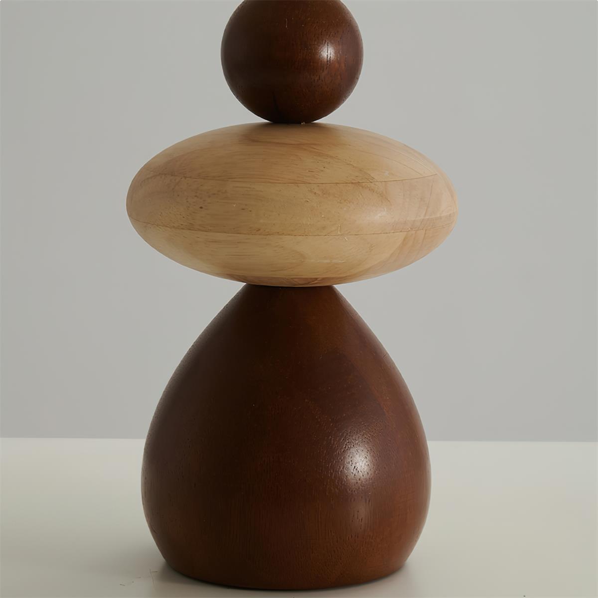 Equinox Wabi-Sabi Wood Table Light