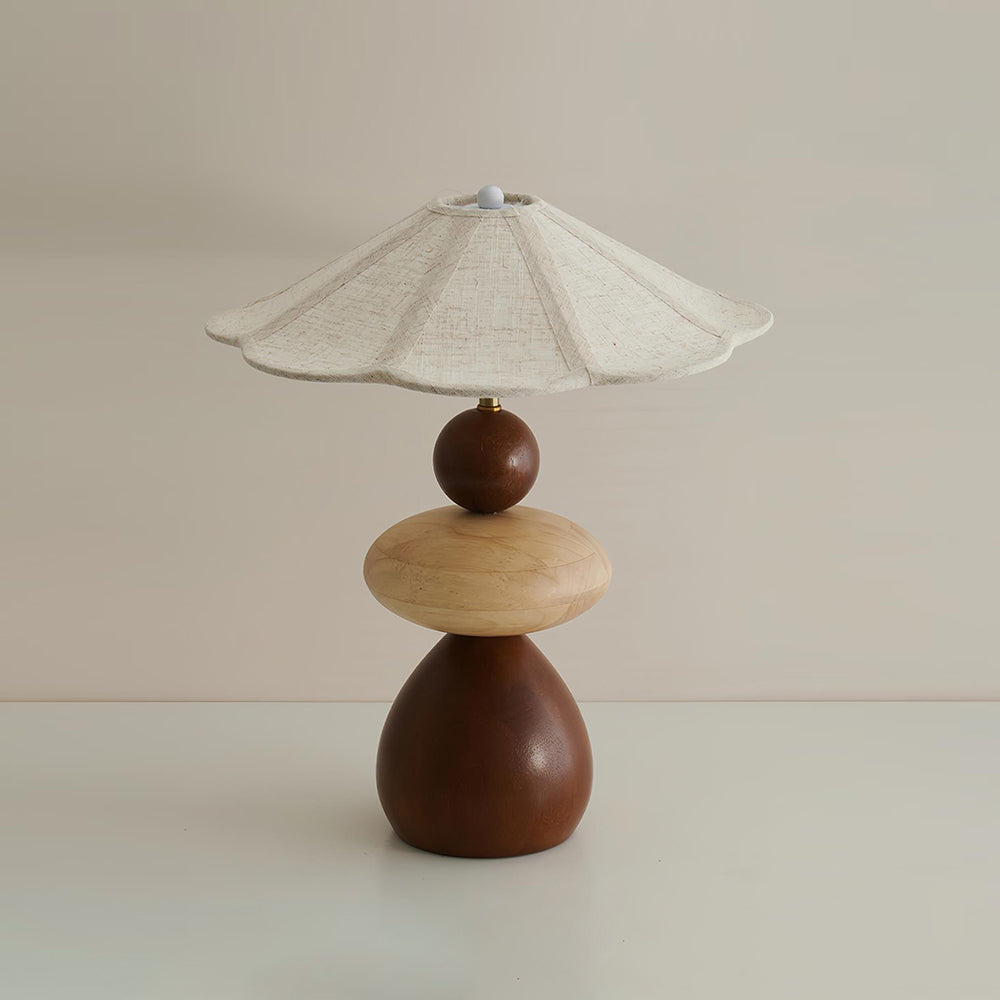 Equinox Wabi-Sabi Wood Table Light