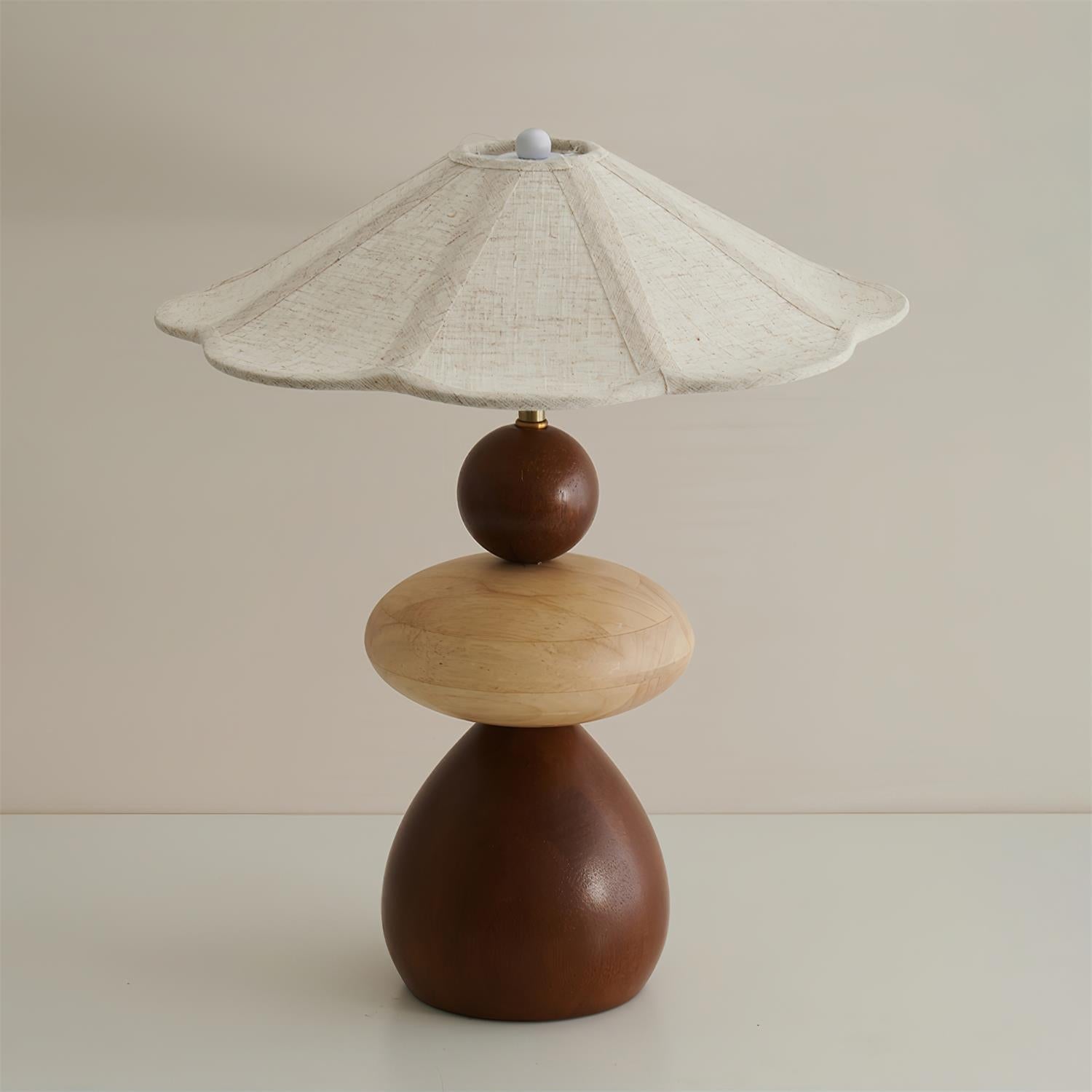 Equinox Wabi-Sabi Wood Table Light