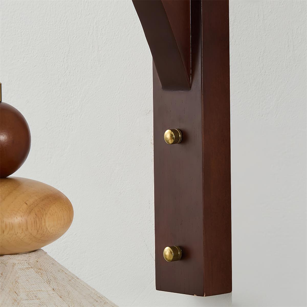 Soluna Elegant Wood Wall Lamp