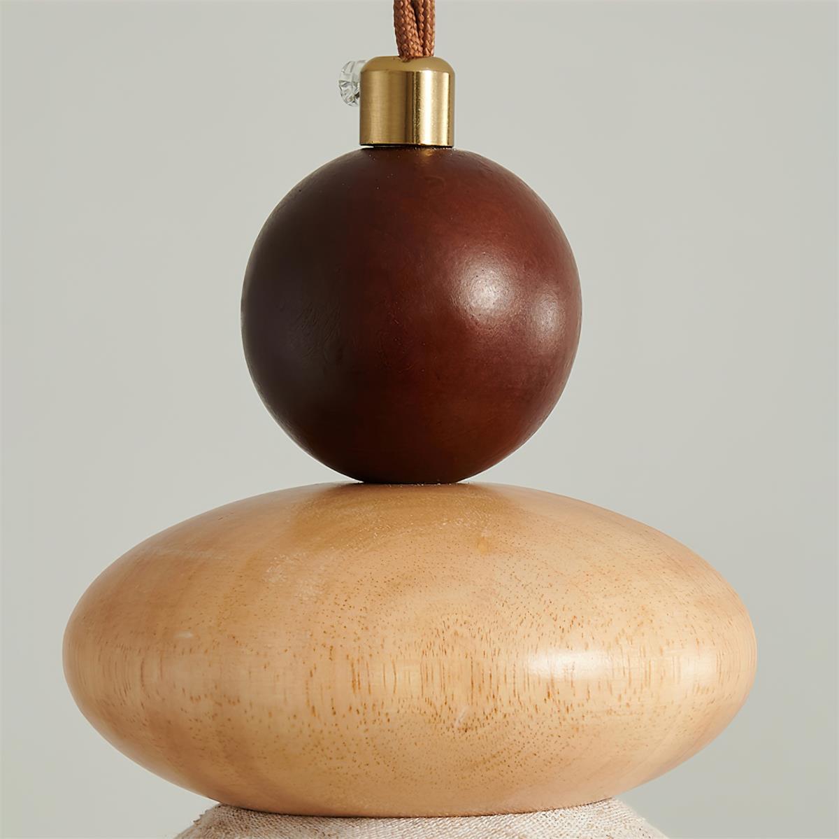 Soluna Elegant Wood Wall Lamp