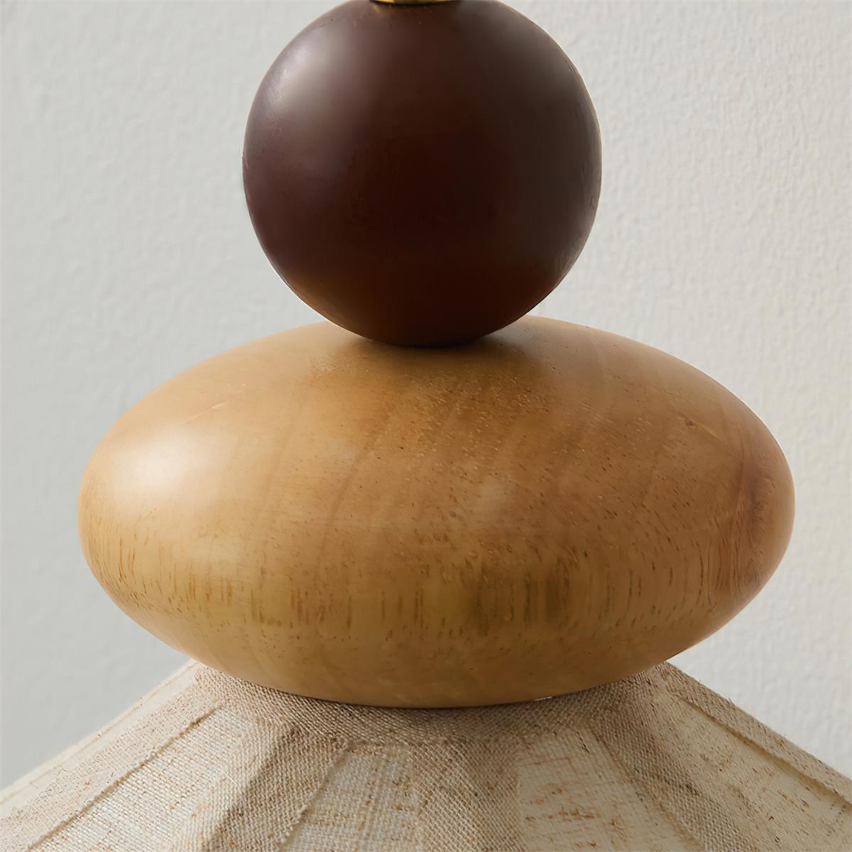 Soluna Elegant Wood Wall Lamp