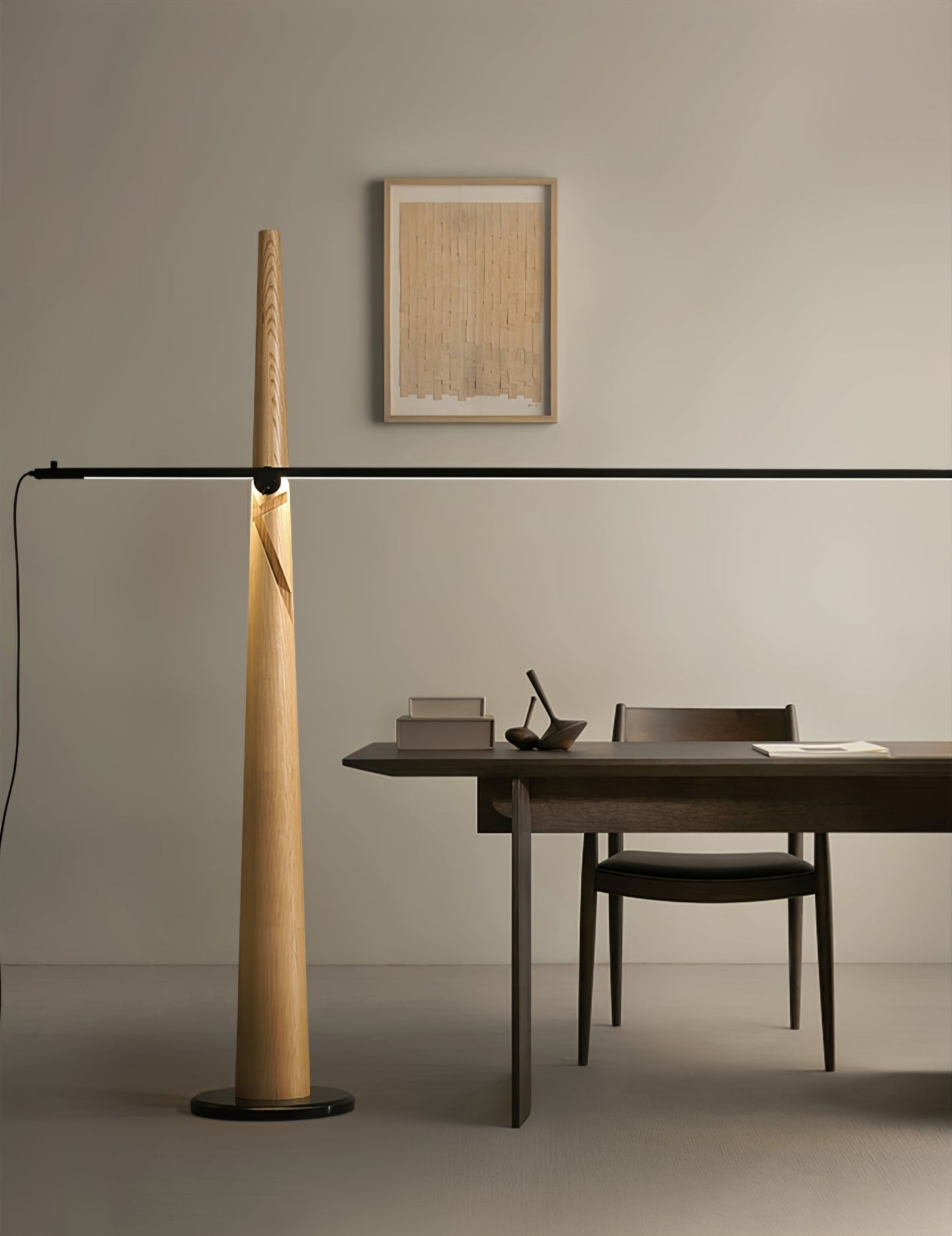Ovelila Minimalist Wood Floor Lamp - Blowlighting