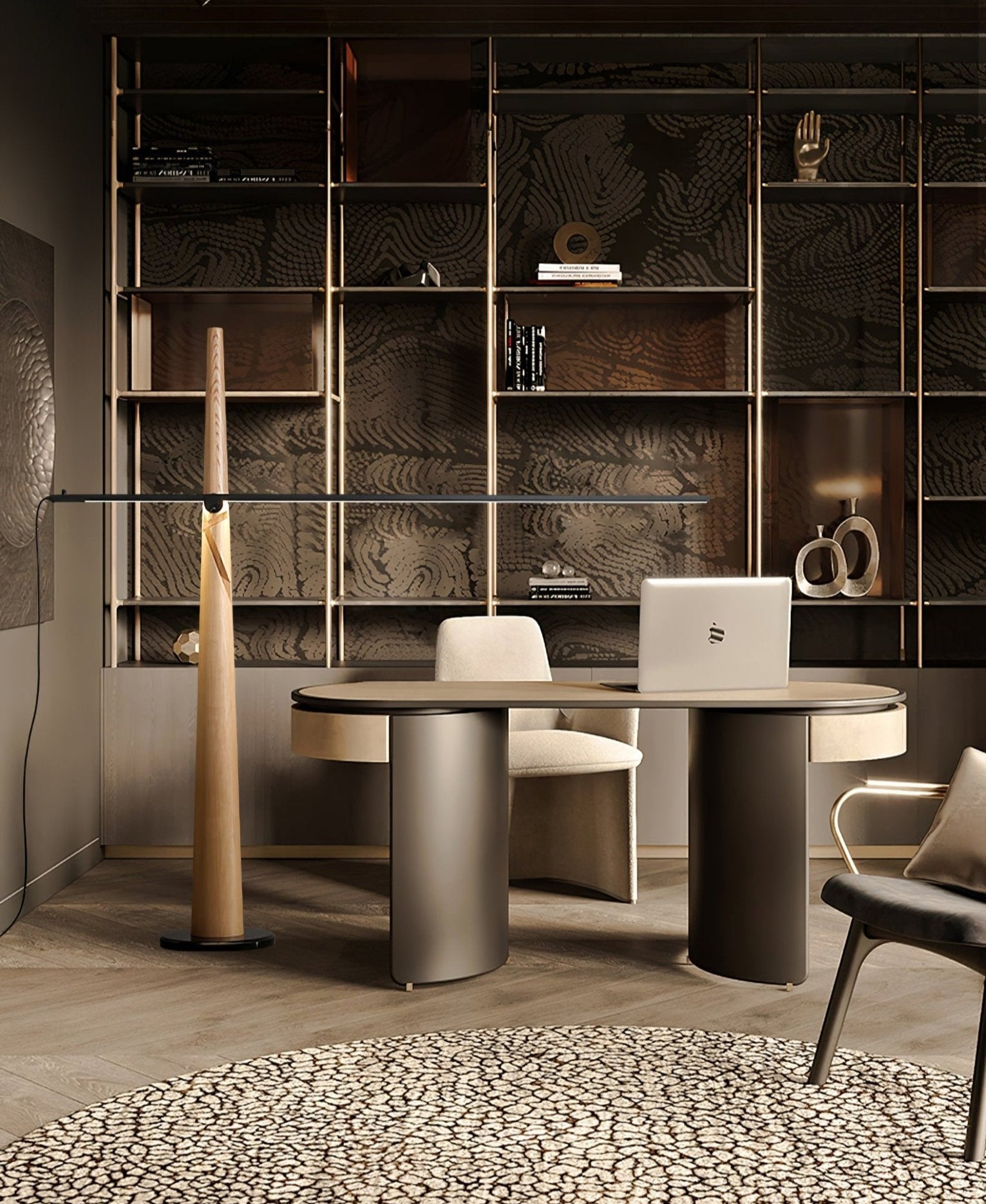 Ovelila Minimalist Wood Floor Lamp - Blowlighting