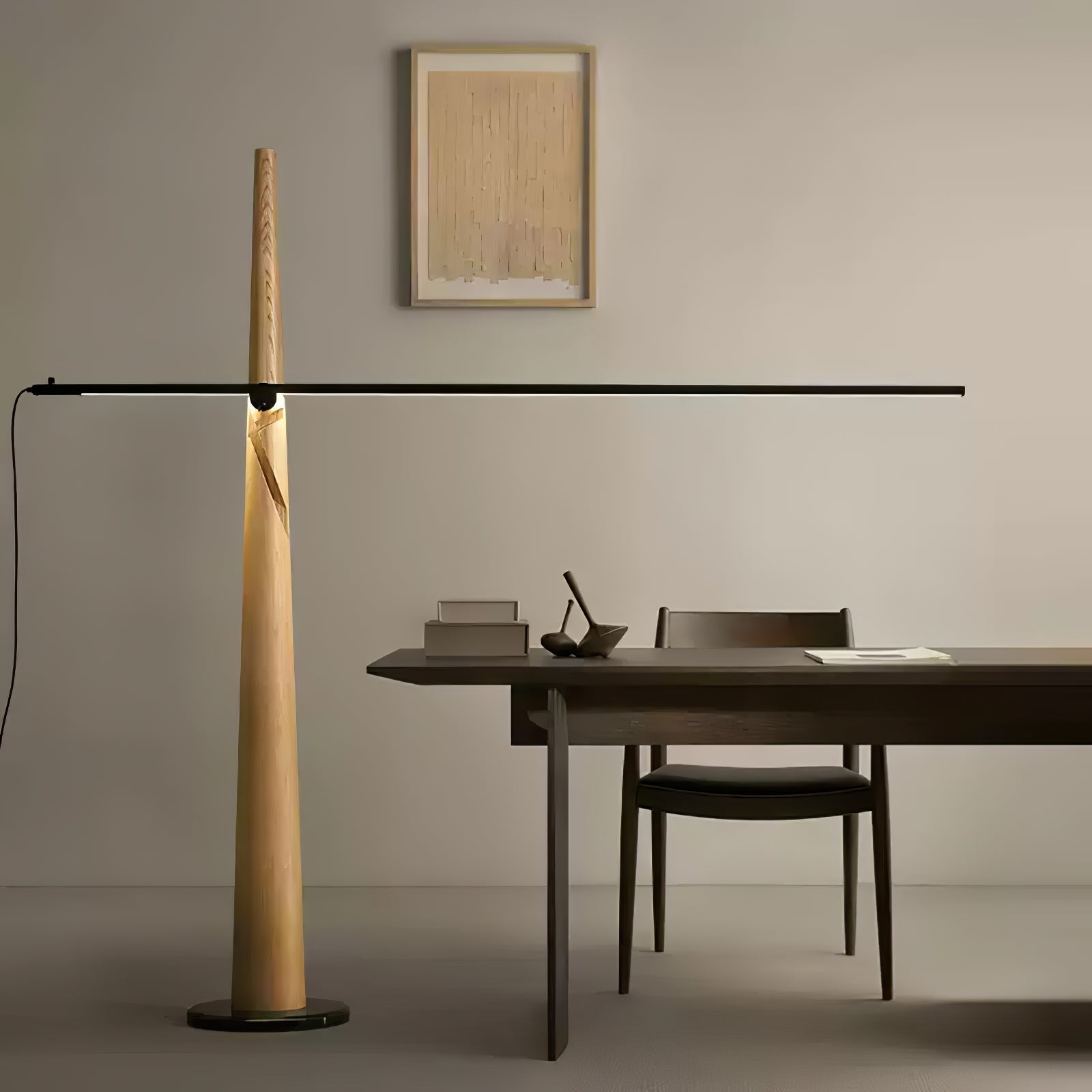 Ovelila Minimalist Wood Floor Lamp - Blowlighting
