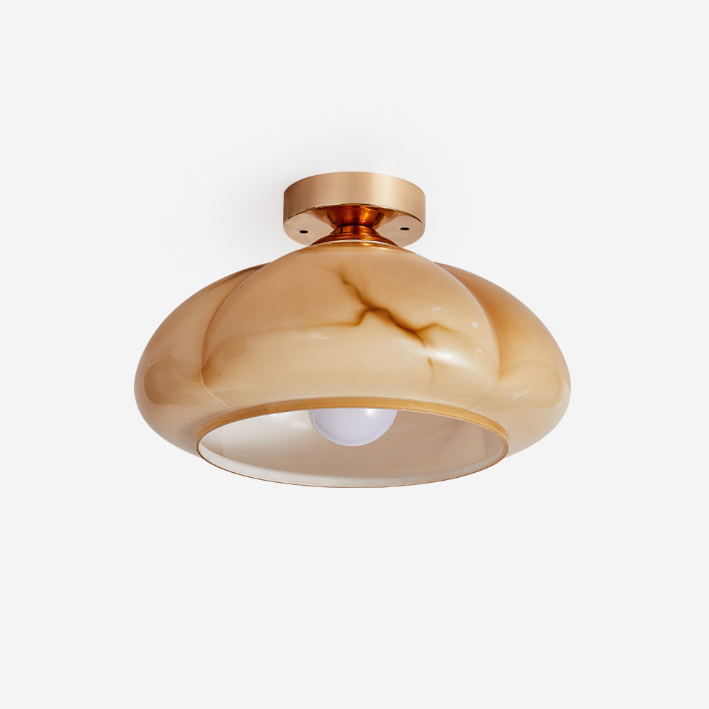 Halcyon Vintage Glass Ceiling Lamp